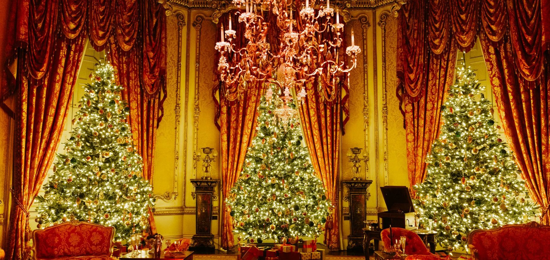 Raby Castle at Christmas